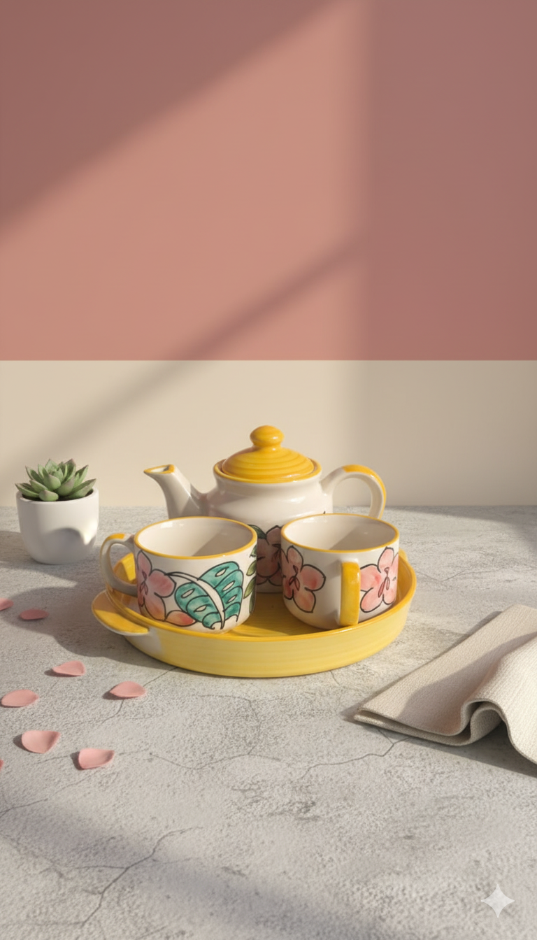 Pastel Tea Set