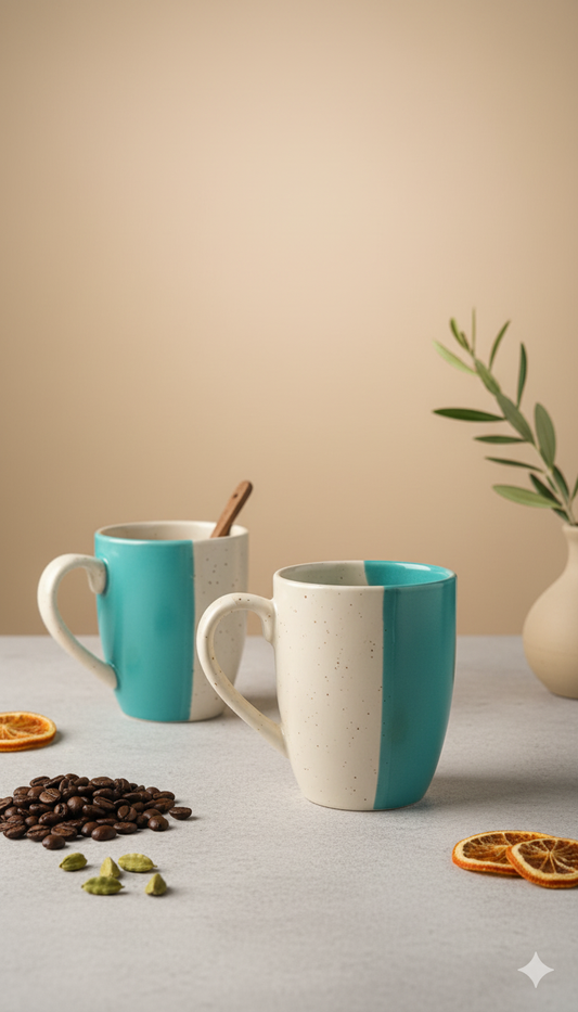 Dual Tone Mugs (Set of 2)
